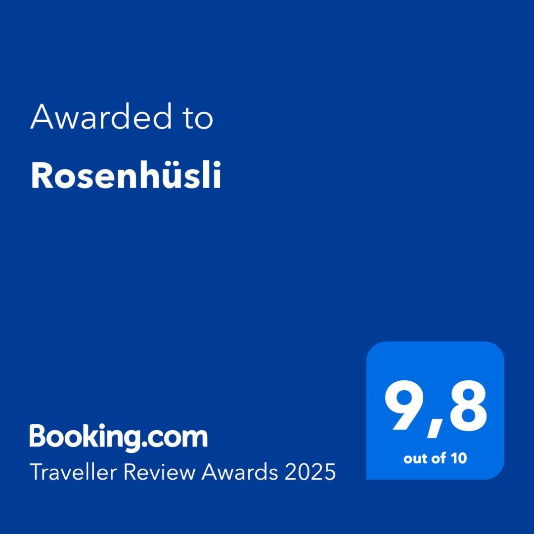 Rosenhuesli Daire Gerzensee Dış mekan fotoğraf